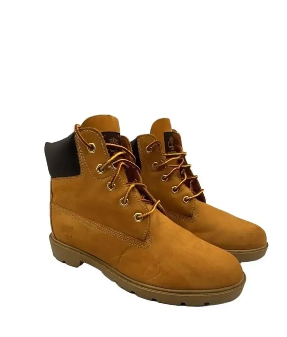 Timberland Junior Classic 6-Inch Waterproof Boots Wheat Size 5.5